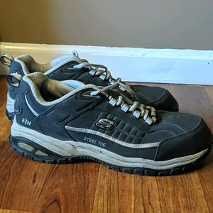 Sketcher steel toe work shoes